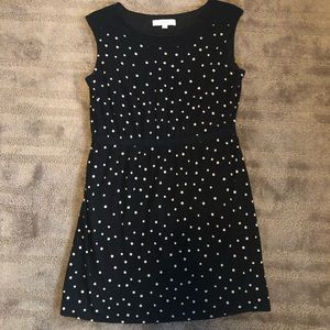 Loft polka dot dress